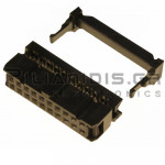 Connector IDC 2.54mm ΚΑΛΩΔΙΟΥ 1.27mm ΘΗΛYKO ΙΣΙΟ 2x10pins