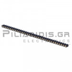 Pin header THT 2.54mm ΘΗΛΥΚΟ ΙΣΙΟ 1x36pins