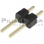 Pin header THT 2.54mm ΑΡΣΕΝΙΚΟ ΙΣΙΟ 1x2pins