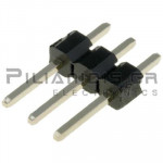 Pin header THT 2.54mm ΑΡΣΕΝΙΚΟ ΙΣΙΟ 1x3pins