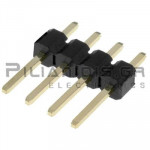 Pin header THT 2.54mm ΑΡΣΕΝΙΚΟ ΙΣΙΟ 1x4pins