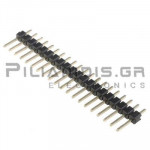 Pin header THT 2.54mm ΑΡΣΕΝΙΚΟ ΙΣΙΟ 1x20pins