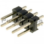 Pin header THT 2.54mm ΑΡΣΕΝΙΚΟ ΙΣΙΟ 2x4pins