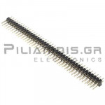 Pin header THT 2.54mm ΑΡΣΕΝΙΚΟ ΙΣΙΟ 2x40pins