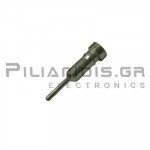 Socket SIP/SIL THT 2.54mm Sn-Plated ΘΗΛΥΚΟ ΙΣΙΟ 1x1pins