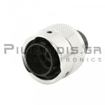Connector Circular | Size 12 | 8pins | Male | Cable Plug | IP65