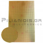 Epoxy Board, hole lines 39, Pitch: 2,54 Cu 35μm 100x160mm