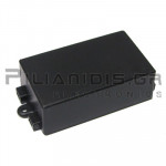 Plastic Construction Box W:65 x L:38 x H:20mm Black