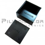 Κουτί Κατασκευής ABS Πλαστικό Π:40 x M:40 x Υ:20mm Μαύρο