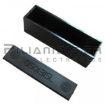 Κουτί Κατασκευής ABS Πλαστικό Π:50 x M:13 x Υ:15mm Μαύρο
