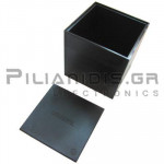 Κουτί Κατασκευής ABS Πλαστικό Π:50 x M:50 x Υ:50mm Μαύρο