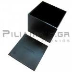 Κουτί Κατασκευής ABS Πλαστικό Π:60 x M:60 x Υ:50mm Μαύρο