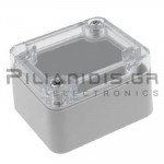 Polycarbonate Construction Box W:50 x L:52 x D:35mm