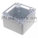 Polycarbonate Construction Box W:80 x L:82 x D:55mm