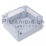 Polycarbonate Construction Box W:120 x L:120 x D:60mm