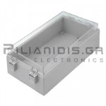 Construction Box ABS Plastic W:222 x D:75 x H:125mm Grey