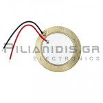 Πιεζοηλεκτρική Κάψα 20mm(14mm) 6.4KHz με Καλώδιο
