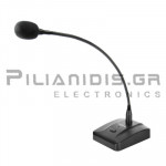 Μικρόφωνο Βάσης Πυκνωτικό 40Hz~16KHz με μπαταρίες