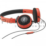 Ακουστικά Stereo 13Hz - 27KHz 115dB/32Ω 1.2m + MIC Κόκκινο