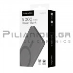 PowerBank 5000mAh | Ασυρματη Φόρτιση, MagSafe | Out: 1x Type C | Li-Ion | Μαύρο