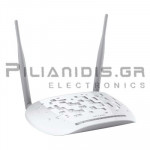 TP-LINK Modem Router VDSL/ADSL2+ Wireless N 300Mbps 2.4Ghz