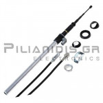 Telescopic Car Antenna AM/FM 0-40o  155cm