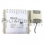 Multiswitch 9/16 | 9 Inputs / 16 Users | SAT: 950 - 2150MHz / Ter: 47 - 862MHz | LNB Pass 12Vdc