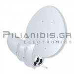 Satellite Dish Toroidal T90 | Steel | White