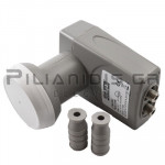 LNB Twin | 2 x Ways | 0.3dB | RFin: 10.7-12.75GHz