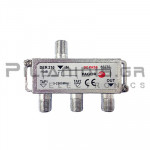 Antenna Splitter | 2 x Way | Tap-Off 10dB | 5-2300MHz | DC Pass | With Plug F