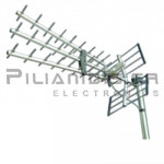 Outdoor TV Antenna  Triple Maxi Yagi | UHF (21-60) | 18dB | LTE 4G