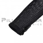 Cable Tube Polyester with Zipper | 35mm | Black | 2m