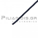Σωλήνας Polyester (155℃C)   3mm (6mm) Μαύρο 1m