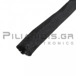 Σωλήνας  Polyester (155℃C)  25mm (38mm) Μαύρο 1m