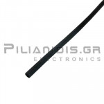 Heat Shrink Sleeve  2:1  3.2mm (1.6mm) Black