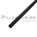 Heat Shrink Sleeve 2:1  4.8mm (2.4mm) Black