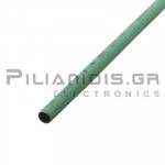 Heat Shrink Sleeve 2:1  4.8mm (2.4mm) Green