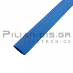 Heat Shrink Sleeve 2:1  9.5mm (4.7mm)  Blue