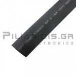 Heat Shrink Sleeve 2:1 12.7mm (6.3mm) Black