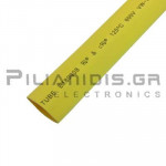 Heat Shrink Sleeve  2:1 12.7mm (6.3mm) Yellow