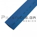Heat Shrink Sleeve  2:1 19.1mm (9.5mm) Blue