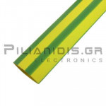 Heat Shrink Sleeve 2:1 19.1mm (9.5mm) Yellow / Green