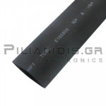 Heat Shrink Sleeve 2:1 25.4mm (12.7mm)  Black