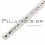 Heat Shrink Sleeve ET100 series  2:1  12.7mm (6.4mm) White