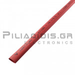 Heat Shrink Sleeve ET100 series  2:1  19.1mm (9.5mm) Red