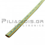 Heat Shrink Sleeve ET100 series  2:1  19.1mm (9.5mm) Yellow/Green