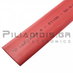 Heat Shrink Sleeve ET100 series  2:1  50.8mm (25.4mm) Red