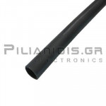 Heat Shrink Sleeve Glued   3:1  6.4mm (2.1mm) Black