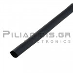 Heat Shrink Sleeve Glued 4:1 16.0mm (4.0mm) Black