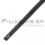 Heat Shrink Sleeve Glued  EL301A series  3:1  6.0mm (2.0mm) Black